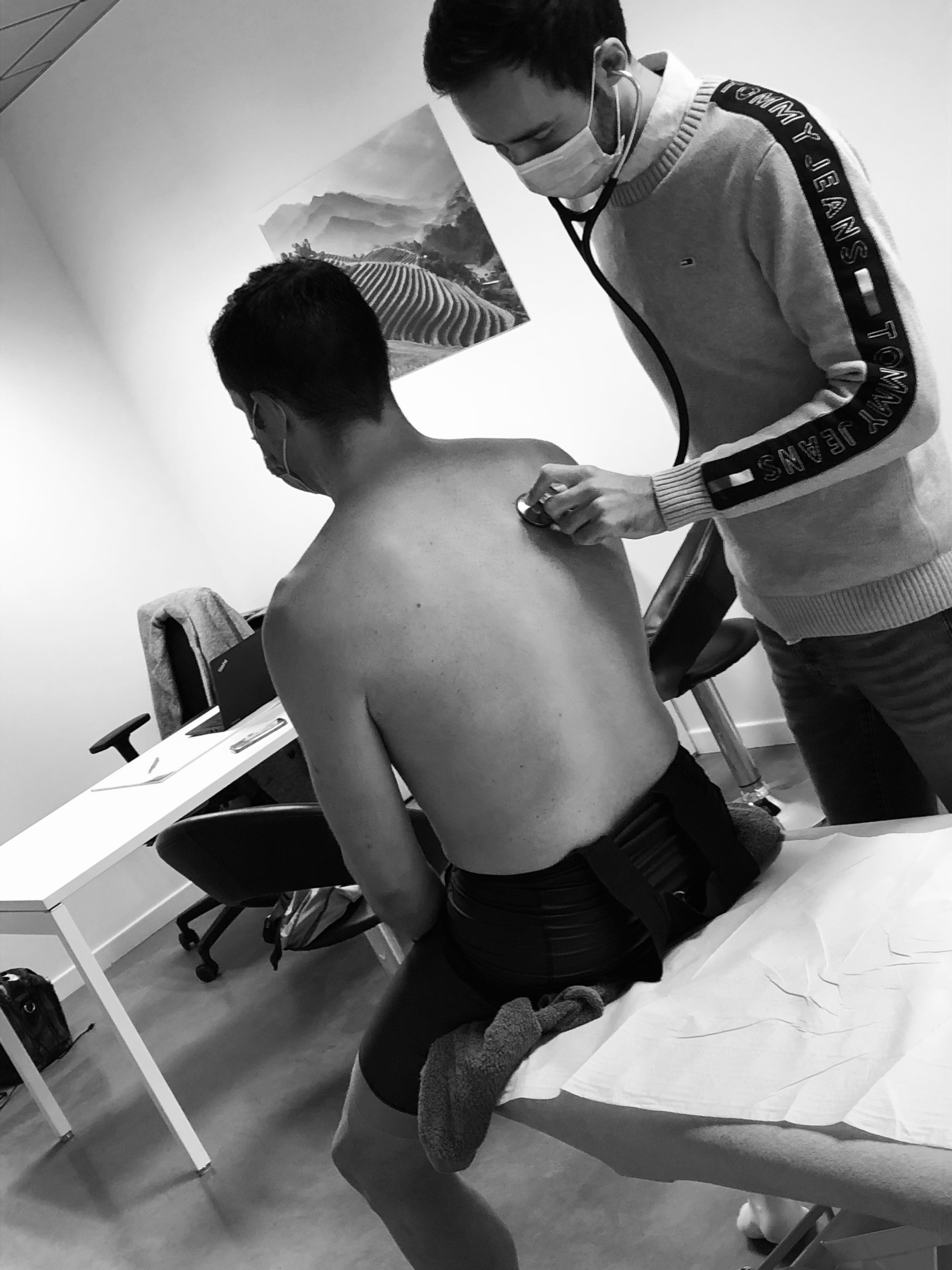 Sportmedisch onderzoek door sportarts